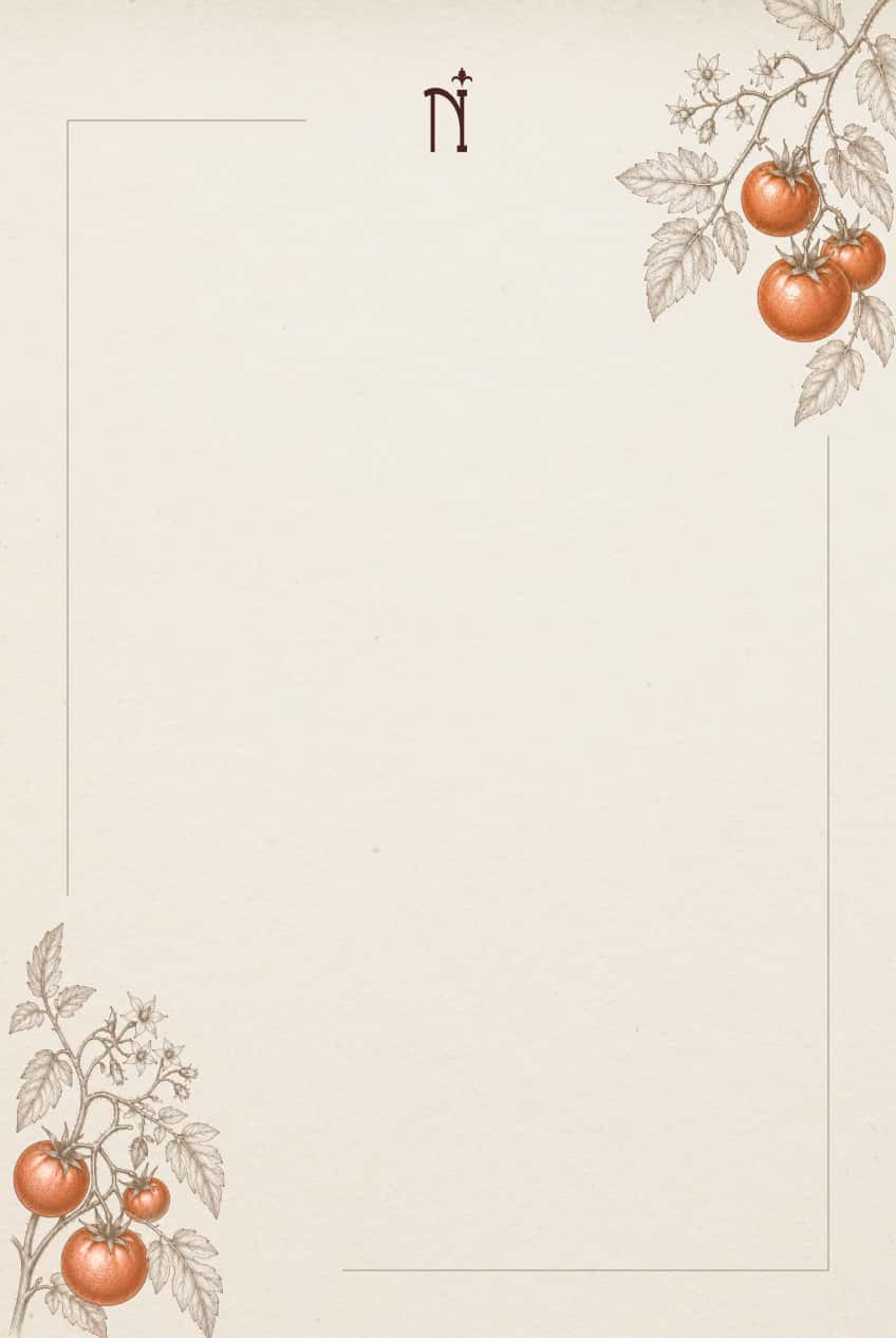 Menu menu card